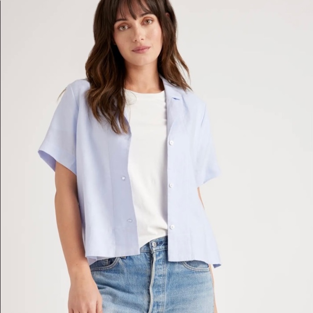 Quince Boxy Button Down